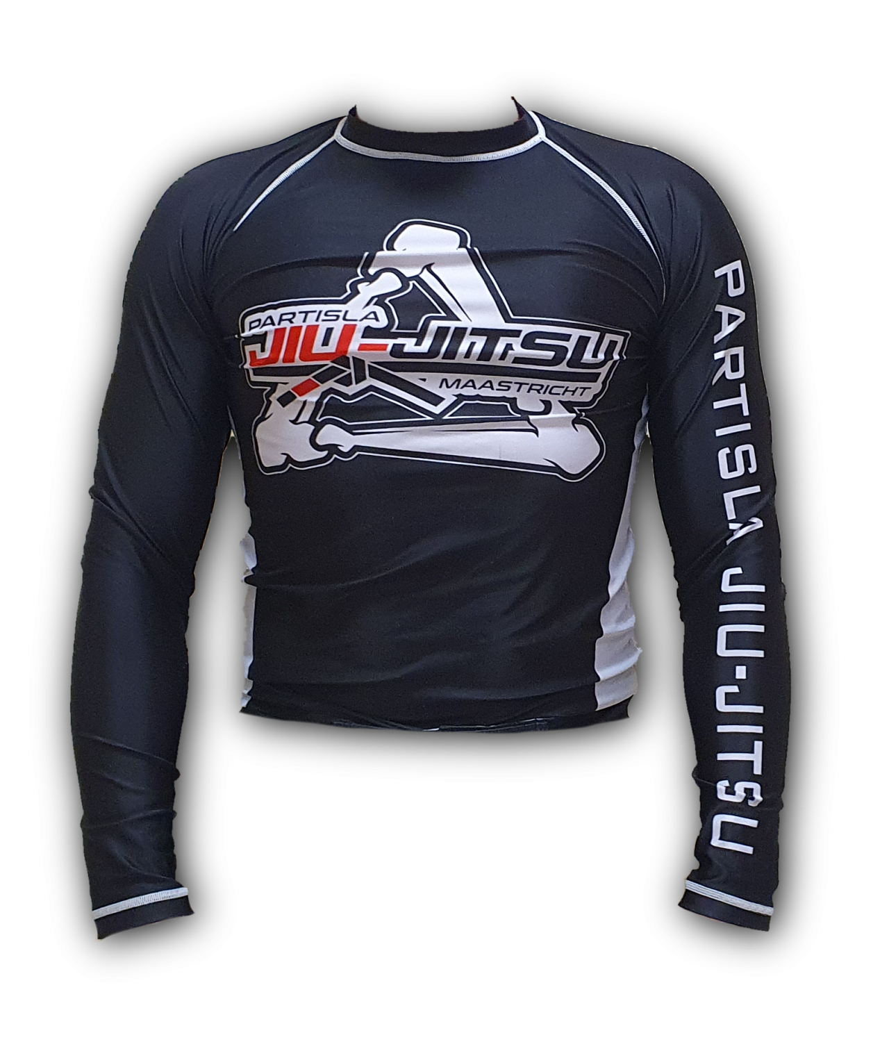 Partisla rash guard, front view