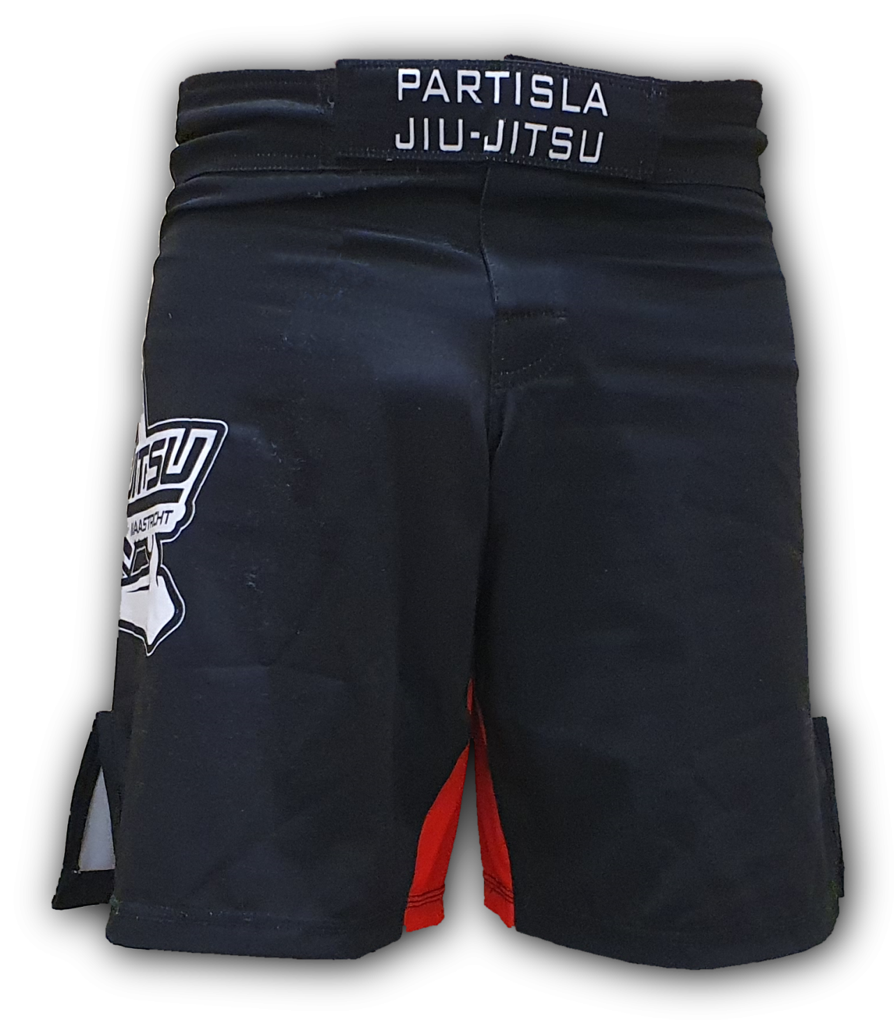Partisla fight shorts, front view